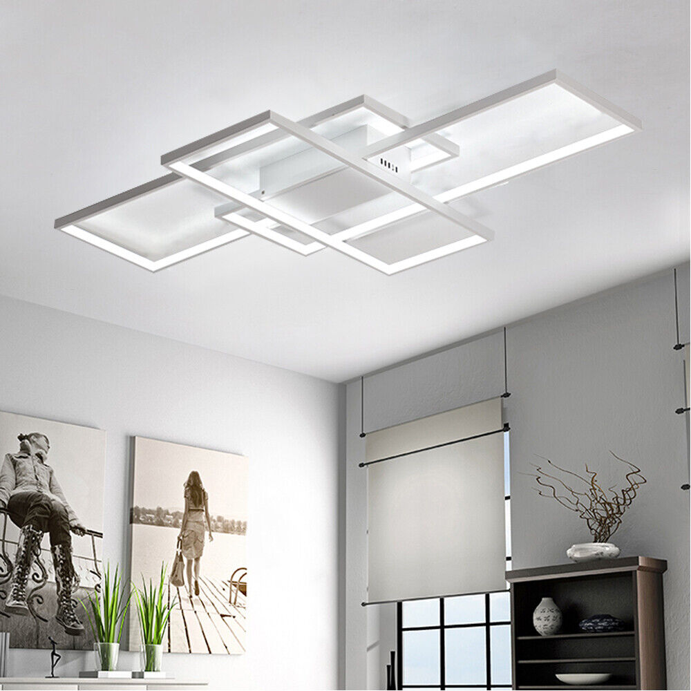 Geometric Flush Mount Ceiling Light