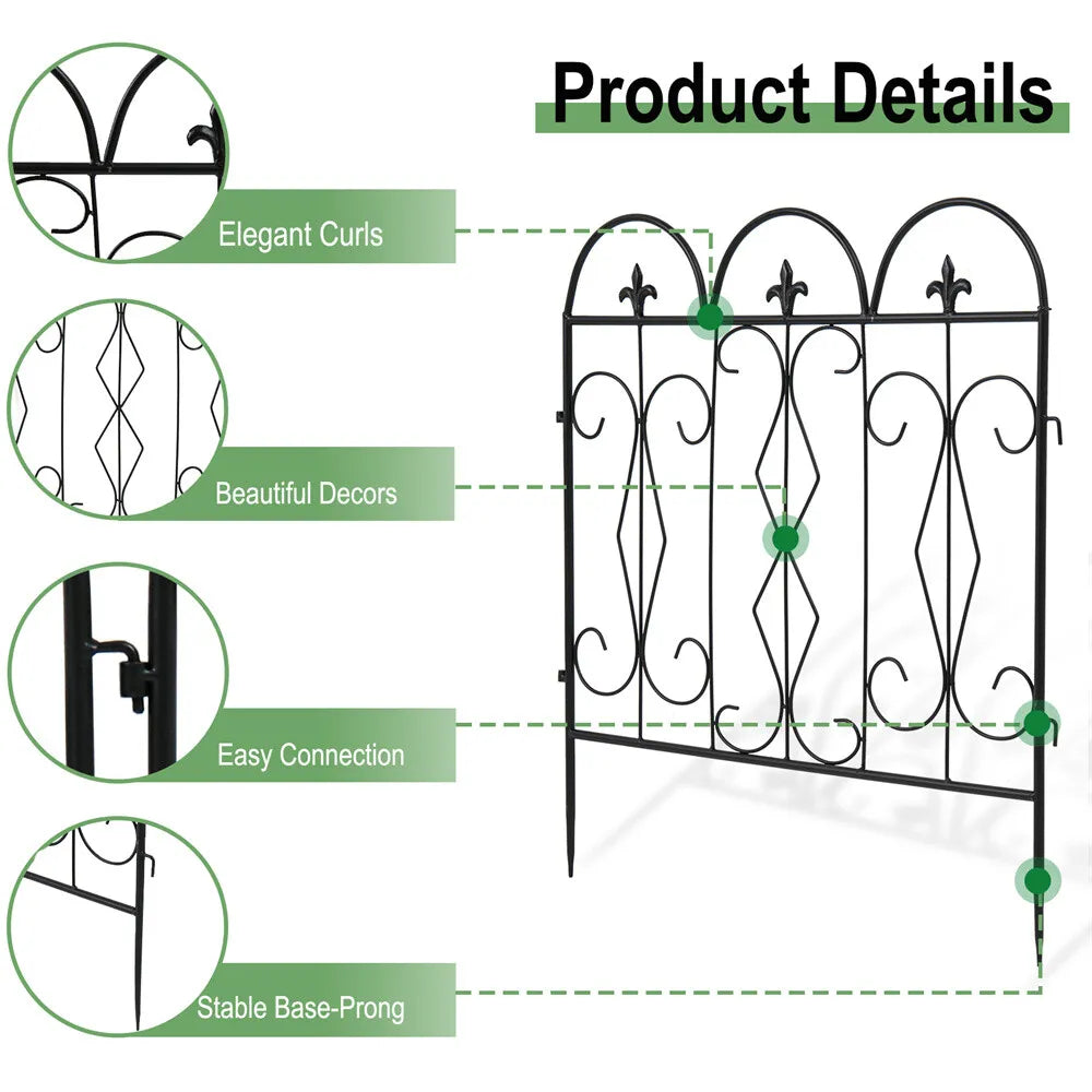 Cross Decorative Garden Fence