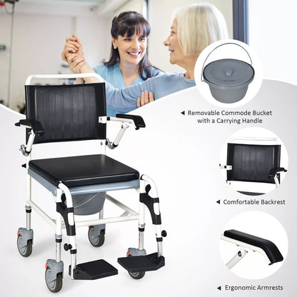 Laila Elderly Shower Wheelchair