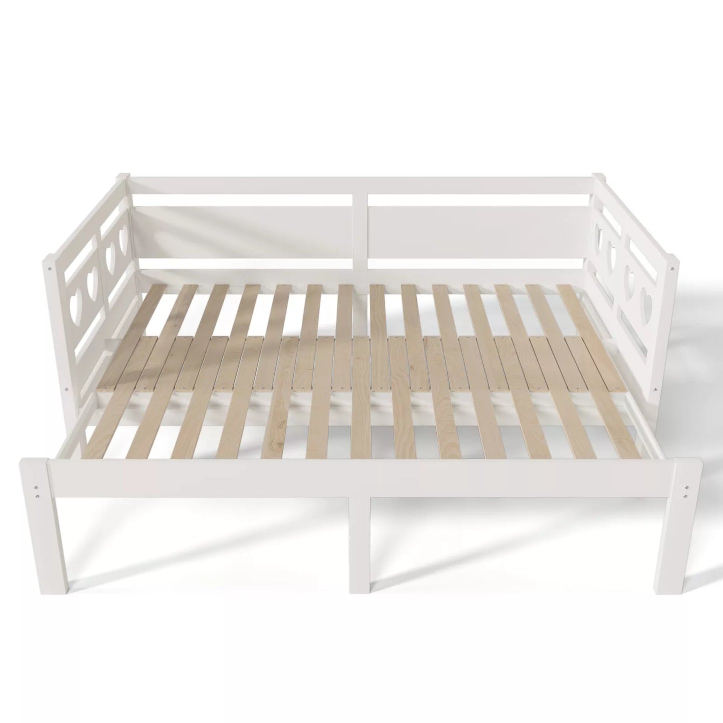 Carl White Twin Trundle Daybed