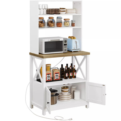 Morgan Kitchen Pantry Cabinet Hutch