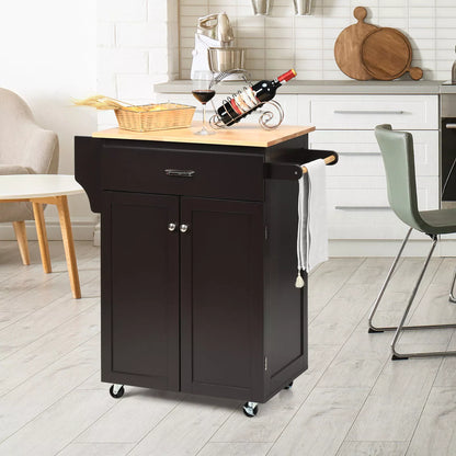 Hurst Small Rolling Kitchen Island