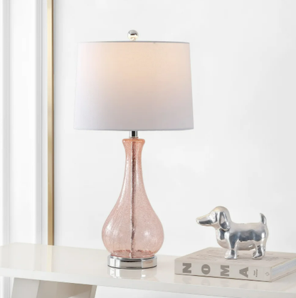 Pink Vase Bedside Table Lamp