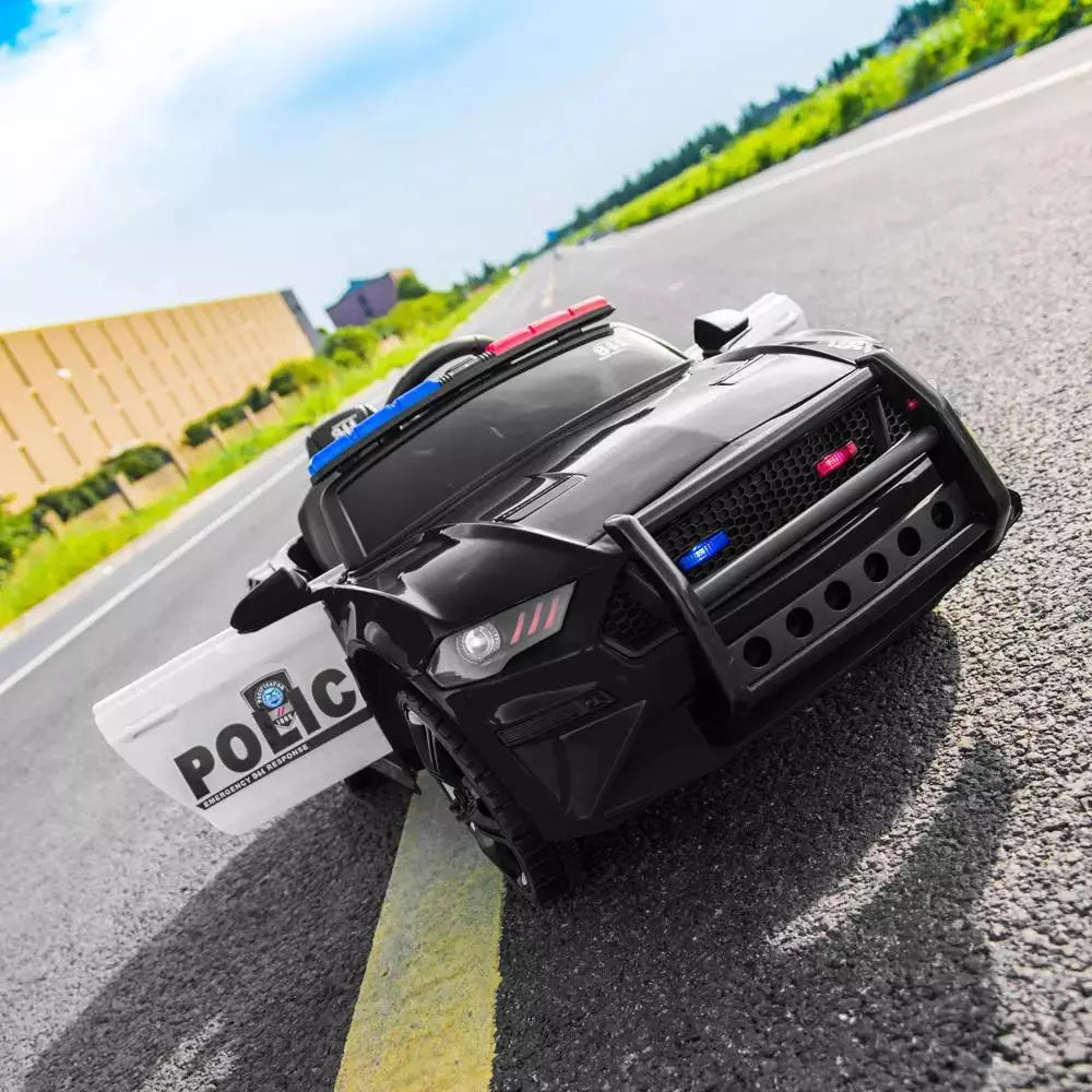 12V Electric Ride On Police Car W/ Remote Control