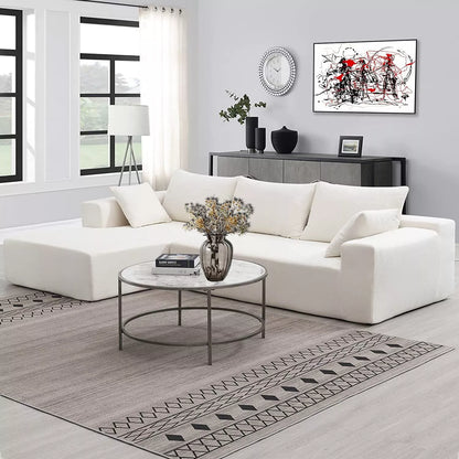 Modern Modular L Shaped Sectional Couch