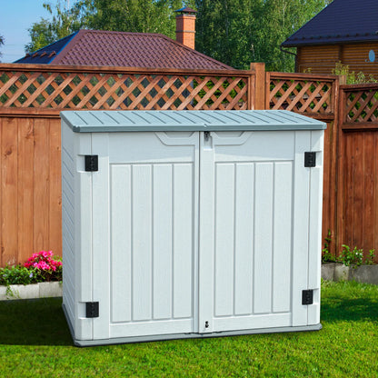 35 Cu Ft Small Outdoor Utility Storage Shed