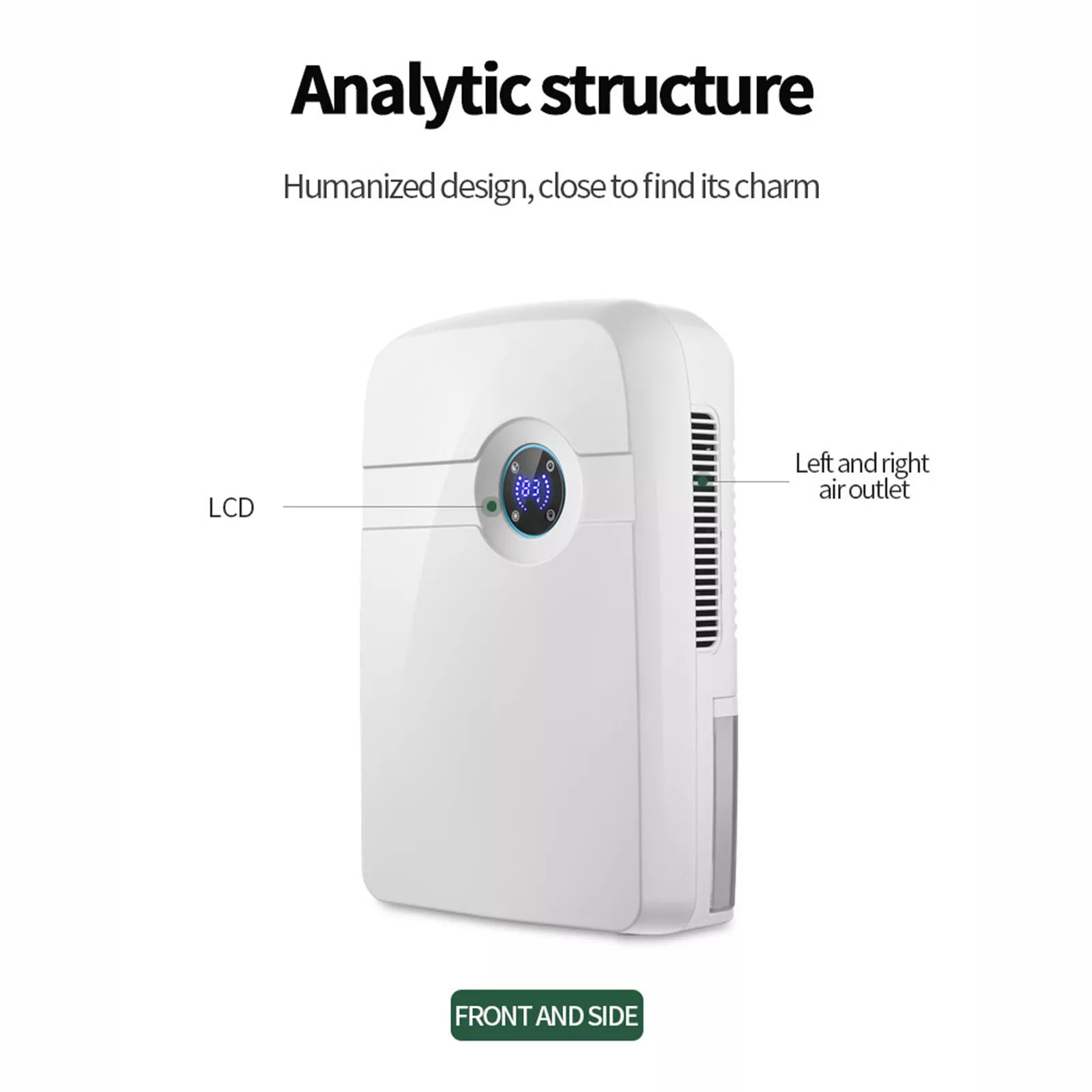 Small Quiet Portable Bathroom Dehumidifier