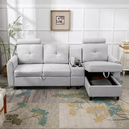 L Shaped Sectional Couch With Storage