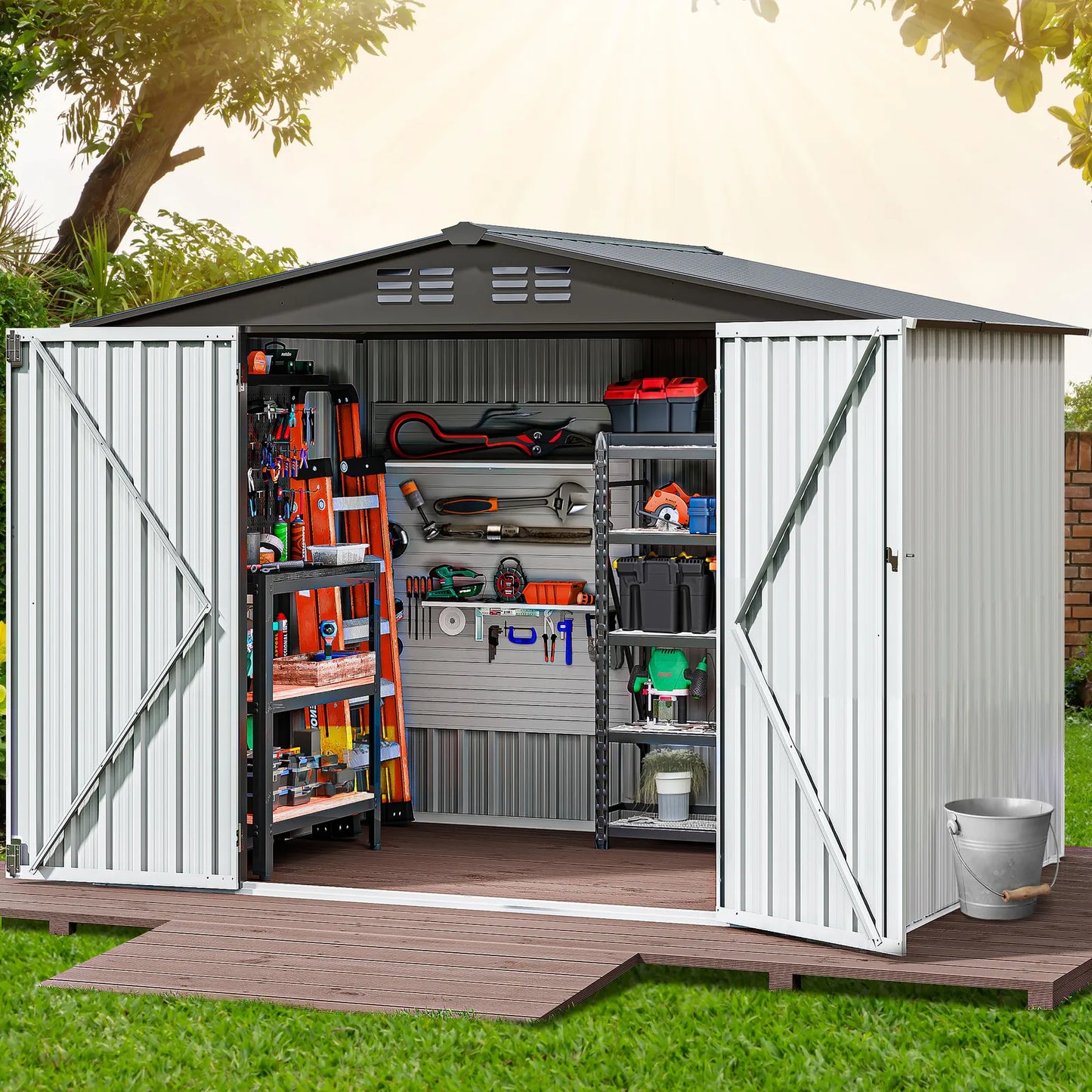 7x5 Outdoor Utility Storage Shed