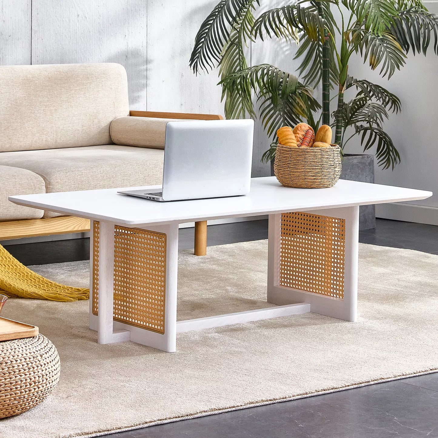 West Rattan Coffee Table