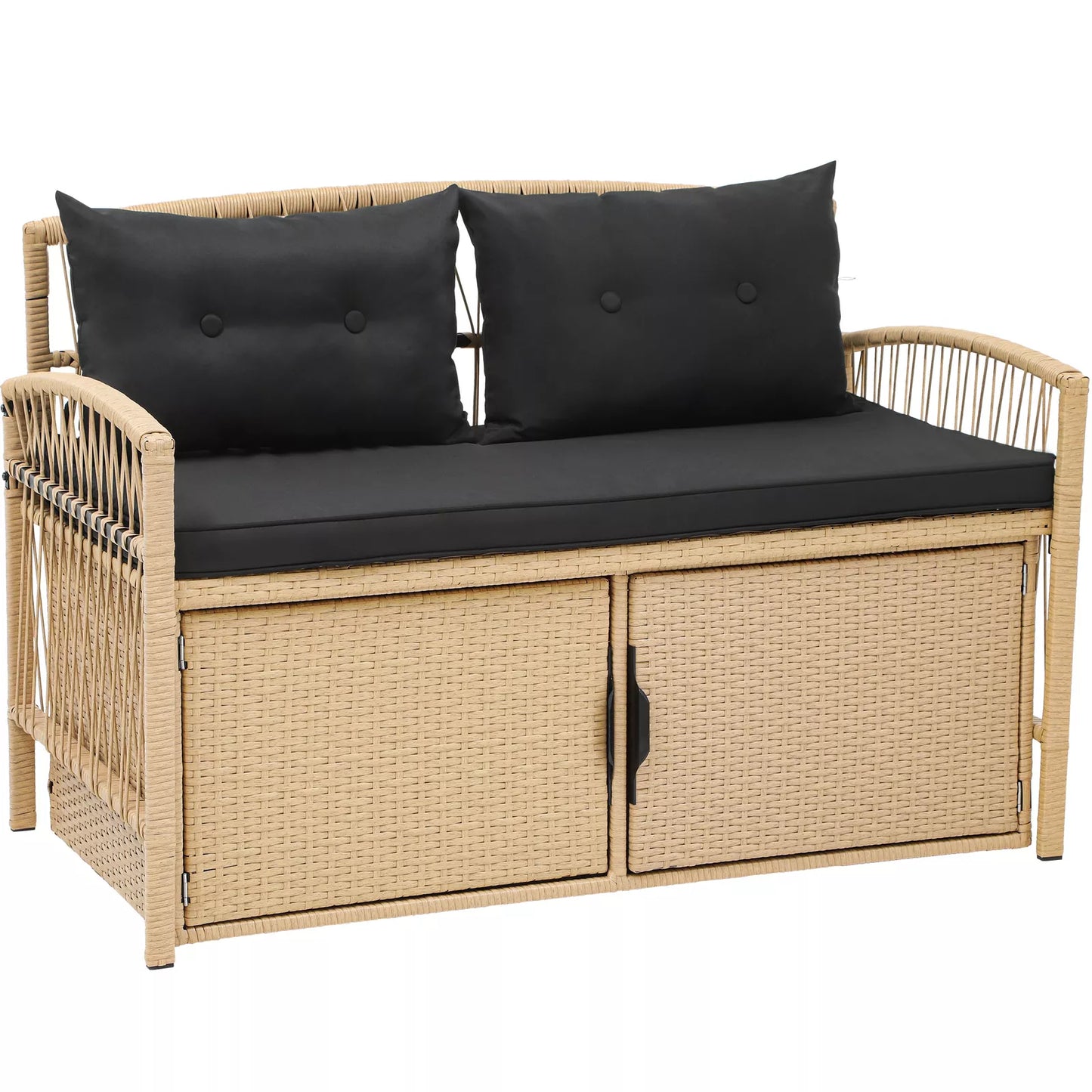 Hughes Outdoor Storage Garden Bench