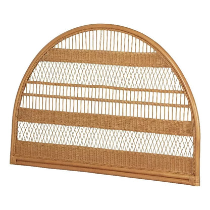 Howe Queen Rattan Wicker Bed Headboard