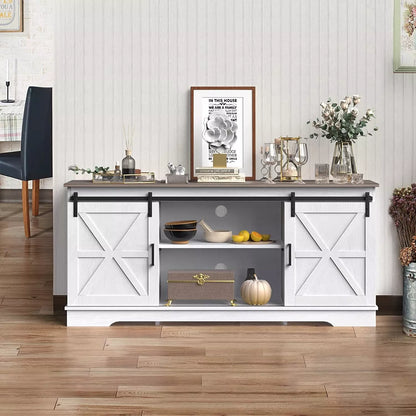 Pena Farmhouse Sideboard Buffet Cabinet