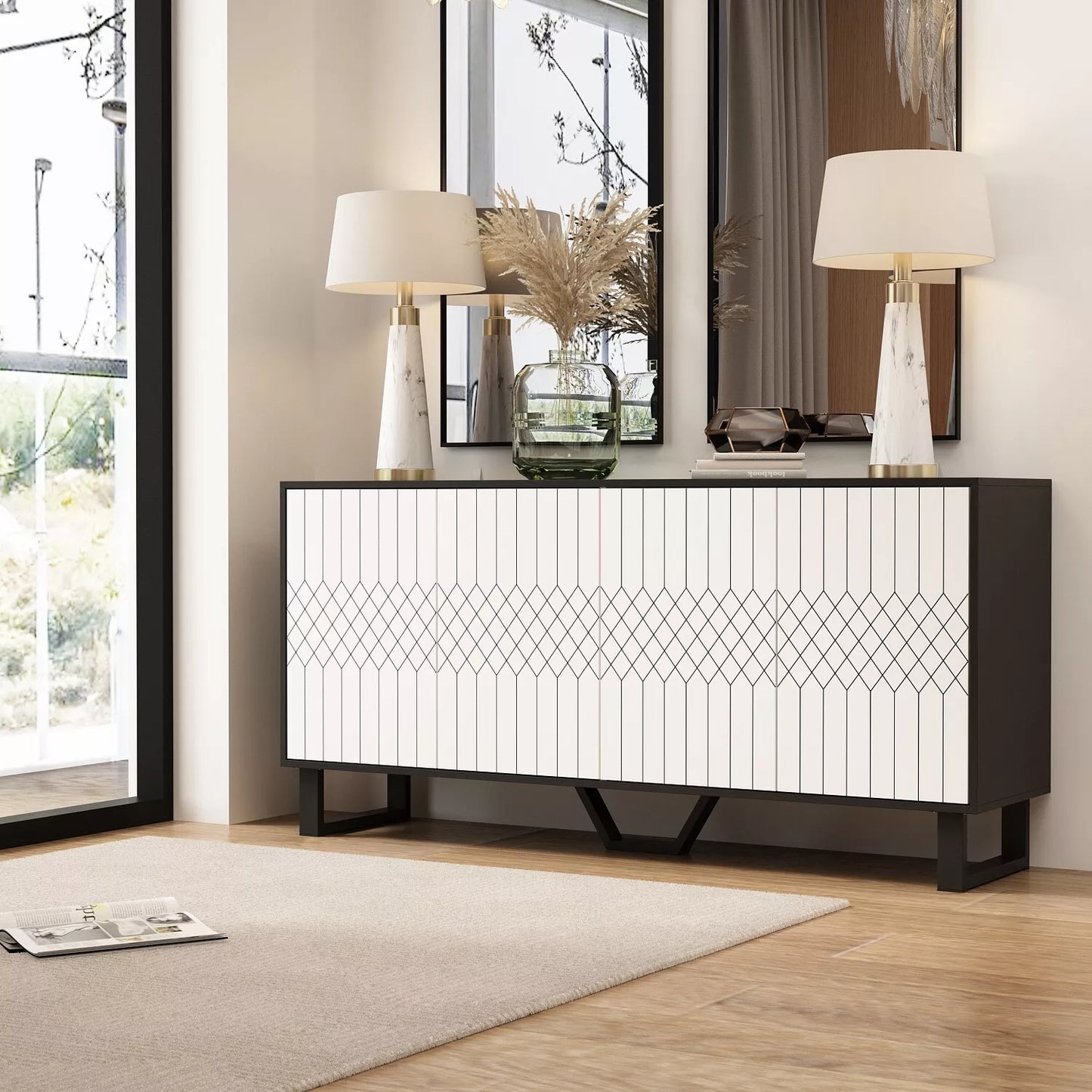 Abu Modern Sideboard Buffet Cabinet