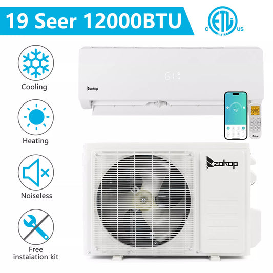 12000 BTU Mini Split Heat Pump Air Conditioner