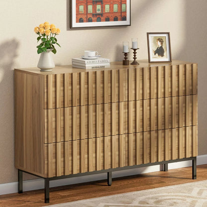 Roth Mid Century 6 Drawer Chest Dresser