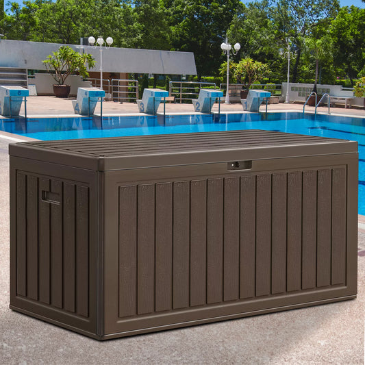 86 Gallon Outdoor Storage Deck Box