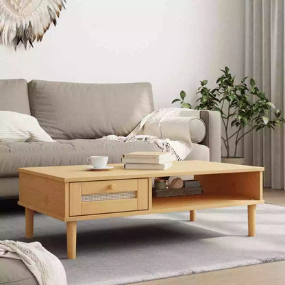 Jak Rattan Coffee Table