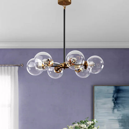 6 Bulbs Bubble Dining Room Chandelier