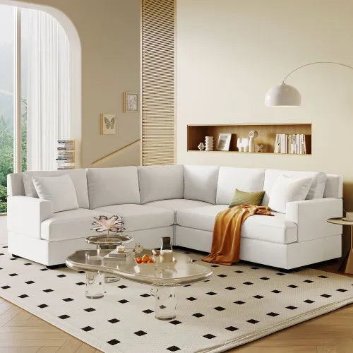 Modular L Shaped Sectional Couch