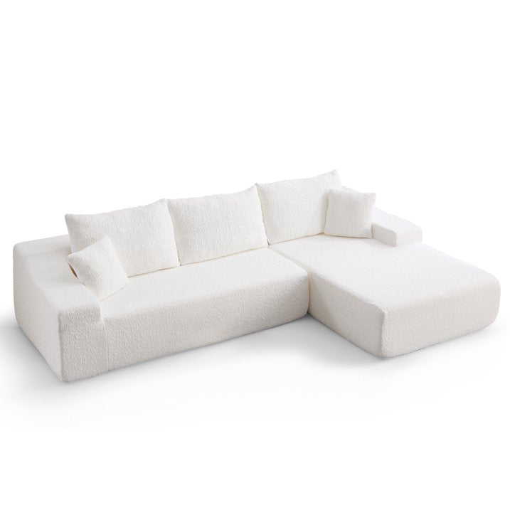 Ebello 108" L-Shaped Sectional Sofa - Canva Home