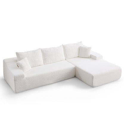 Ebello 108" L-Shaped Sectional Sofa - Canva Home