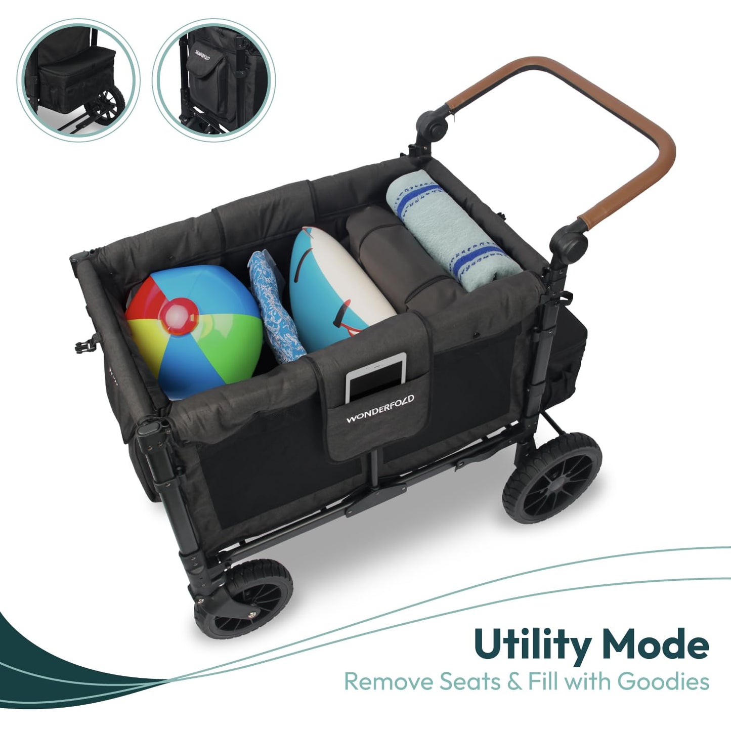 Wonderfold W4 Luxe Pro Baby Stroller - Canva Home
