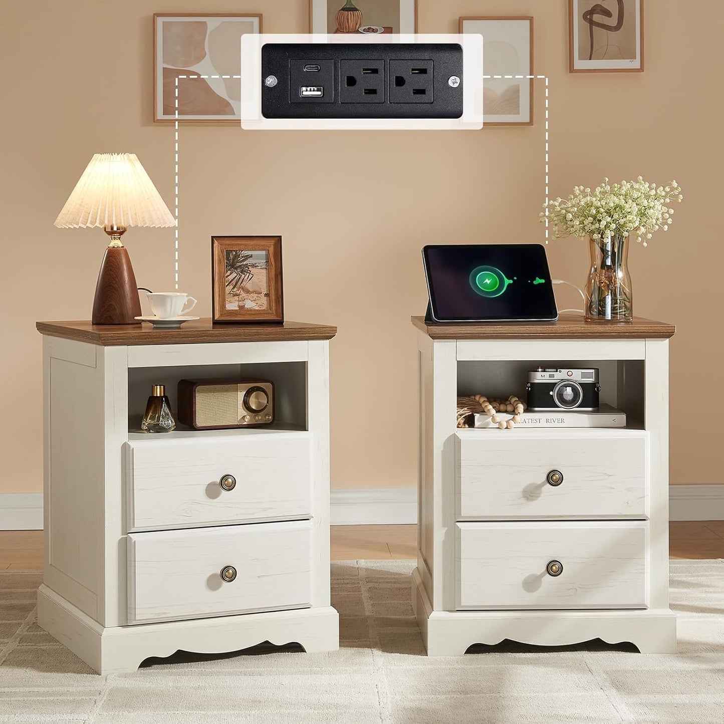 Amerlife Farmhouse Bedroom Furniture Set - Canva Home