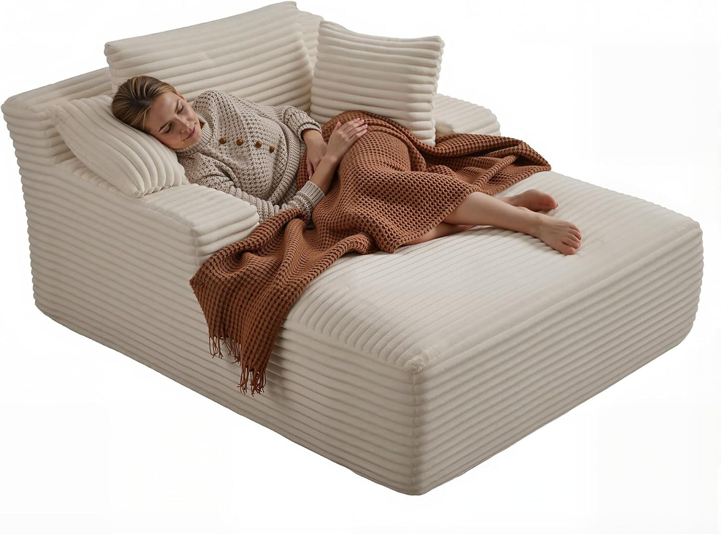 Afuson 63" Chaise Lounge Chair Indoor - Canva Home