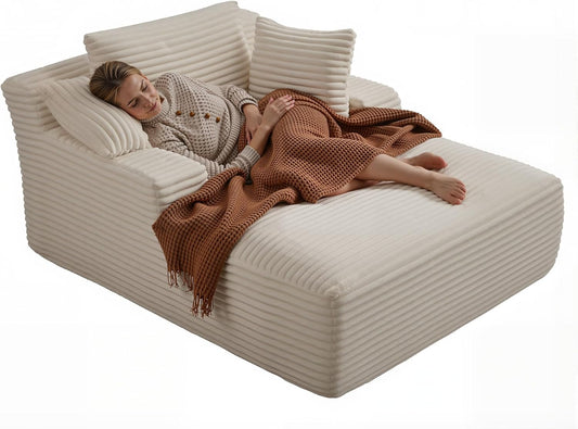 Afuson 63" Chaise Lounge Chair Indoor - Canva Home