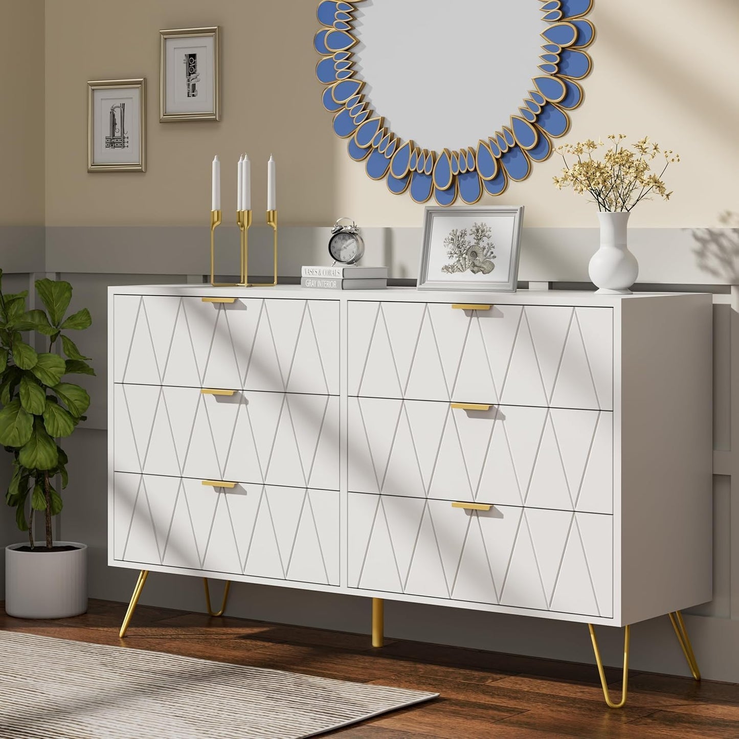 Anbuy Bedroom Sets White Sets 3 Piece - Canva Home