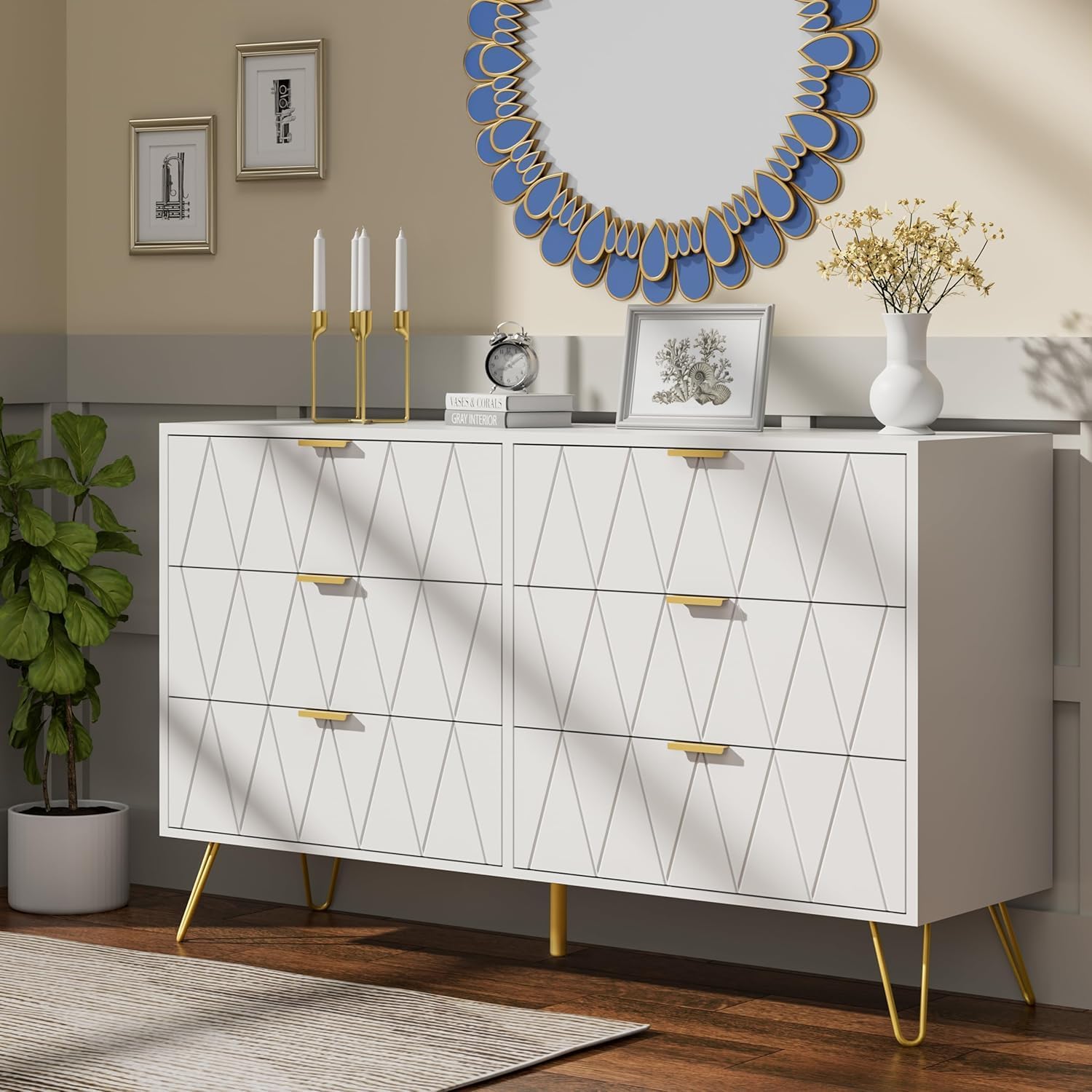 Anbuy Bedroom Sets White Sets 3 Piece - Canva Home
