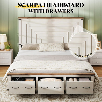 Amerlife Farmhouse Bedroom Furniture Set - Canva Home