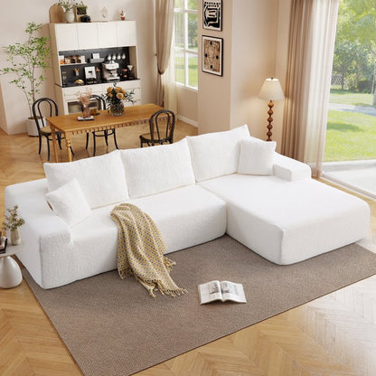Ebello 108" L-Shaped Sectional Sofa - Canva Home
