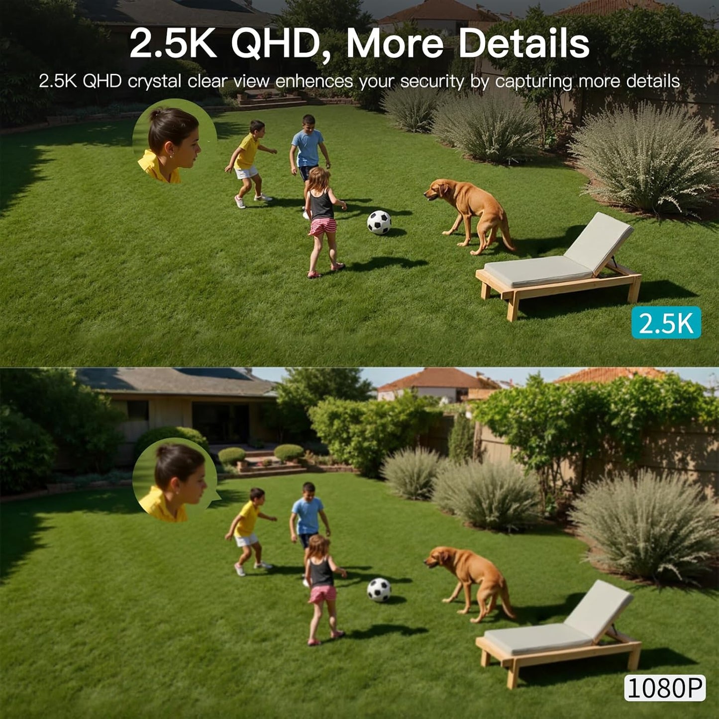 Vimtag 2.5K Outdoor Security Camera