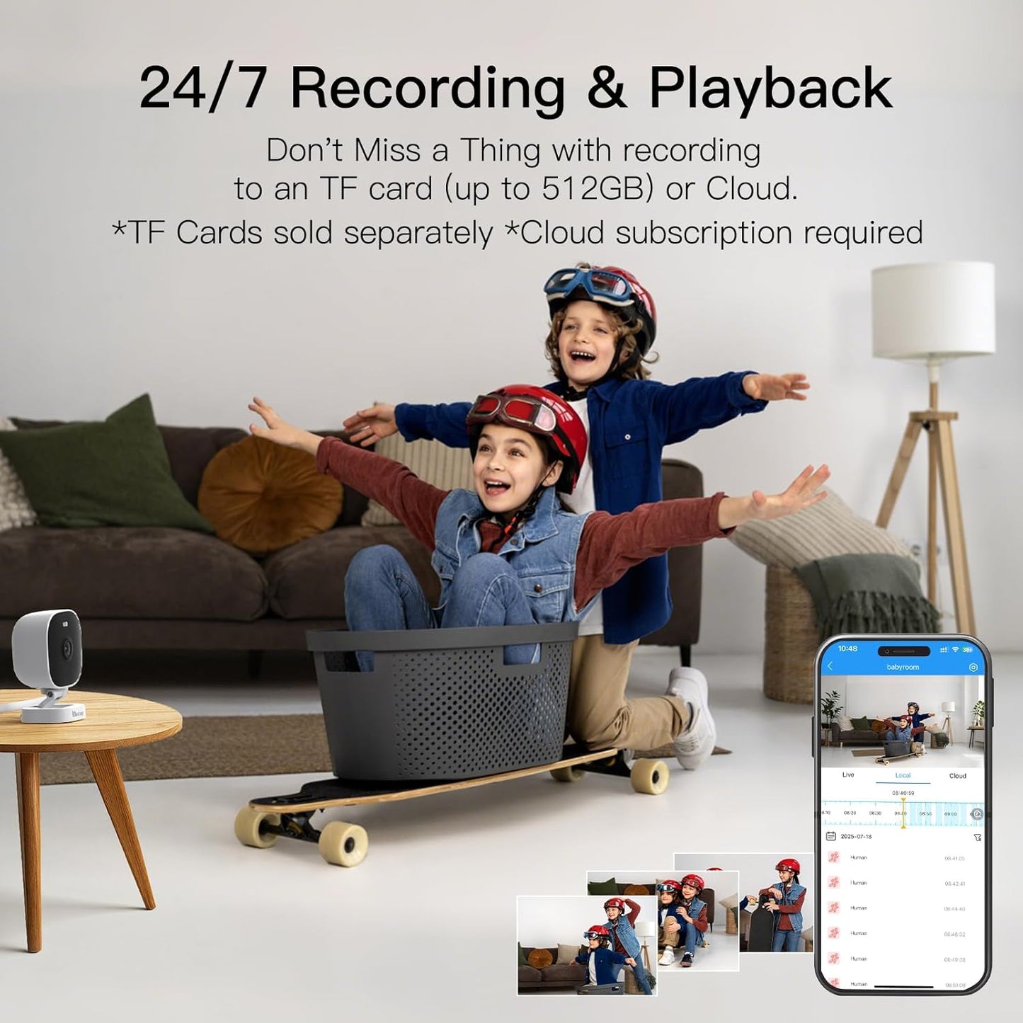 Vimtag 2.5K Outdoor Security Camera