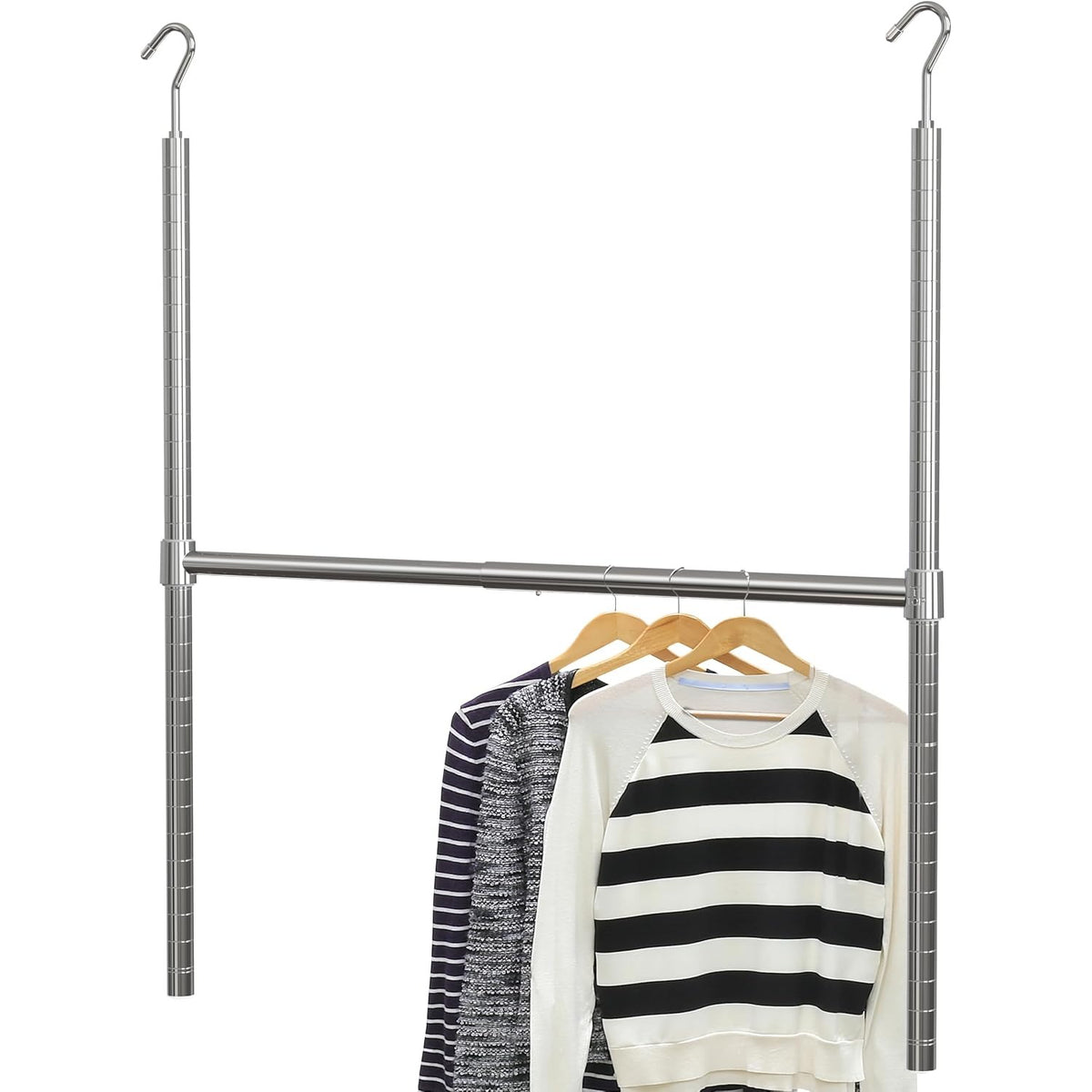 June Adjustable Hanging Closet Rod