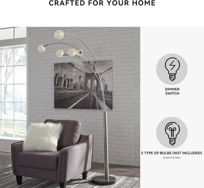 Winter Floor Arc Lamp