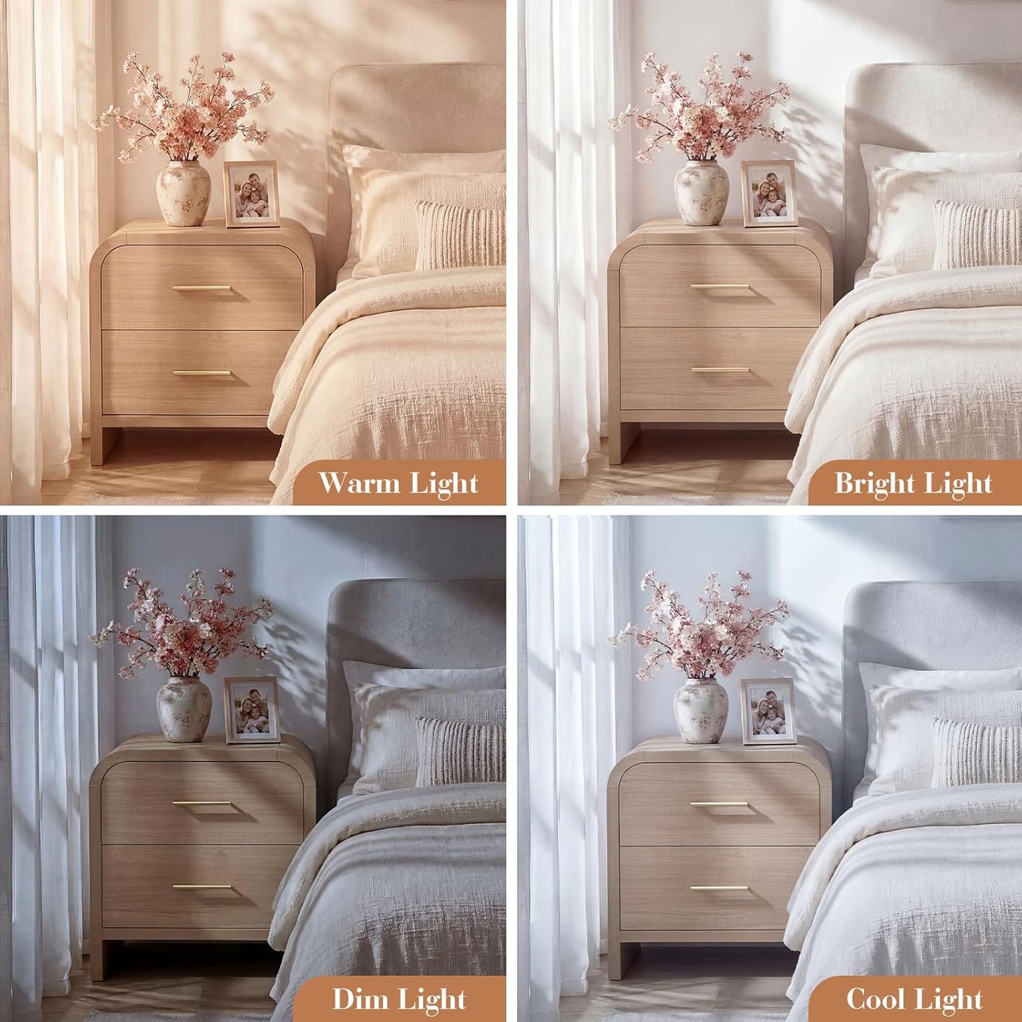 EliteSet Night Stand Set of 2