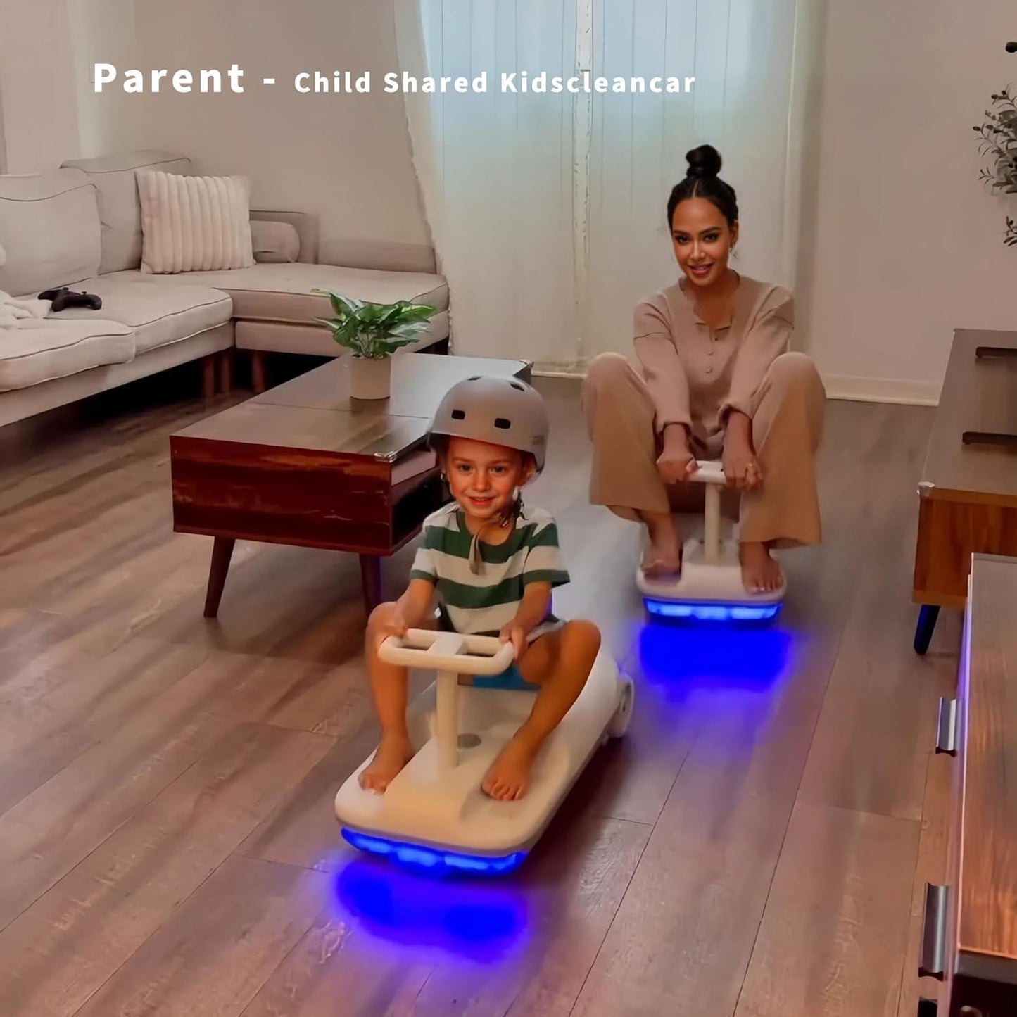 12V Ride-On Car with Cleaning Fun - Canva Home