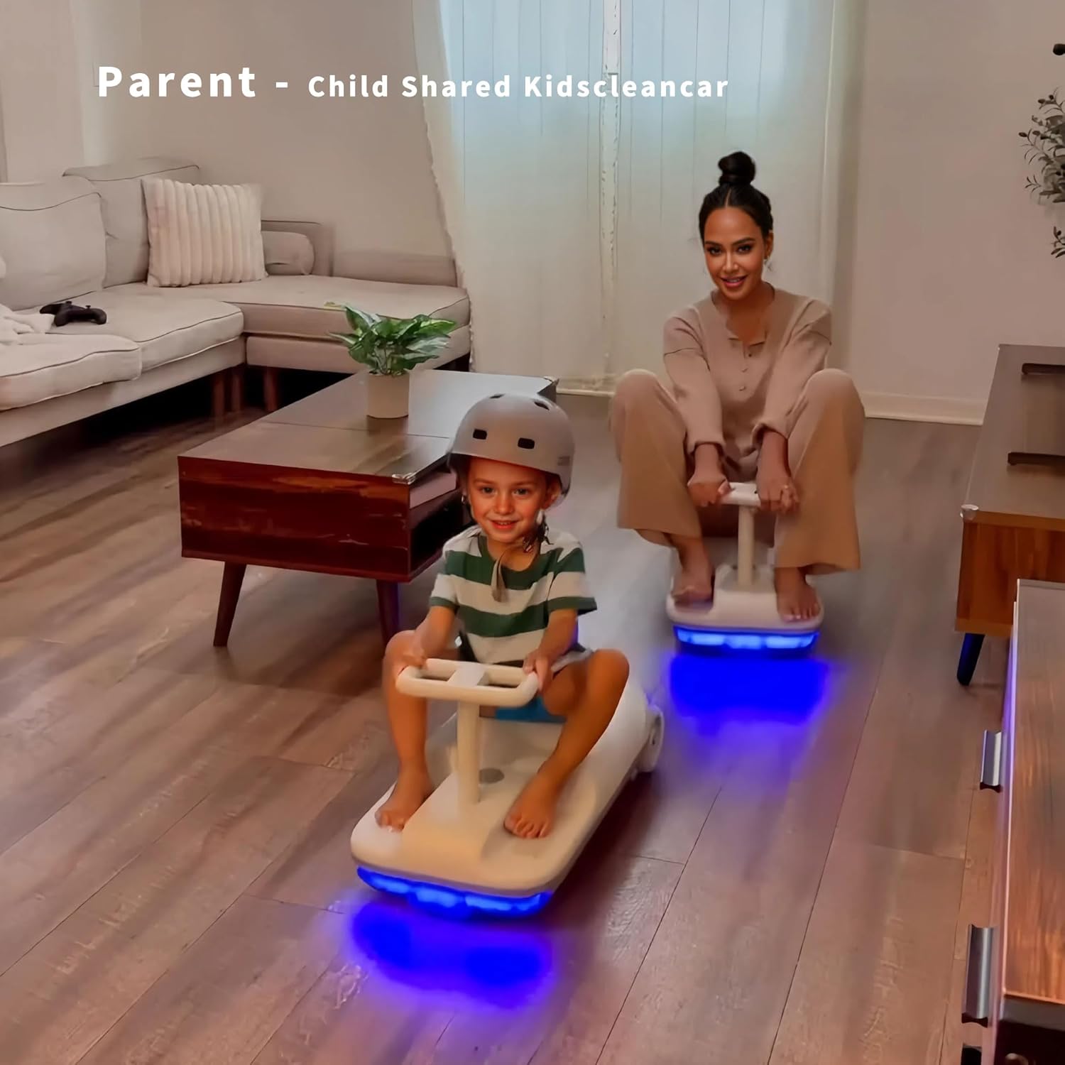12V Ride-On Car with Cleaning Fun - Canva Home