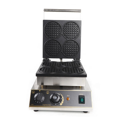 1750W Commercial Waffle Maker Machine