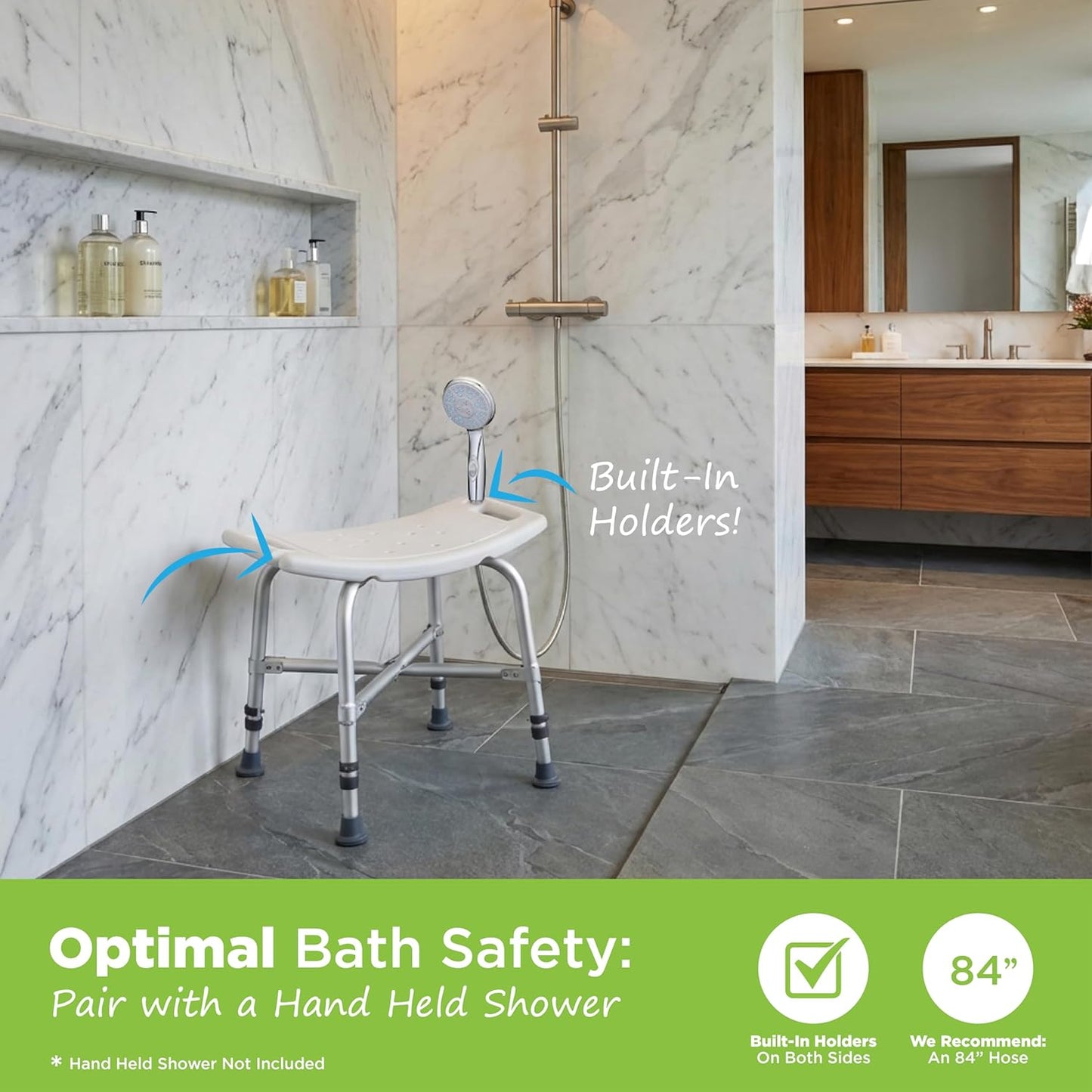 Deluxe Heavy Duty Bariatric Bath Bench - Canva Home